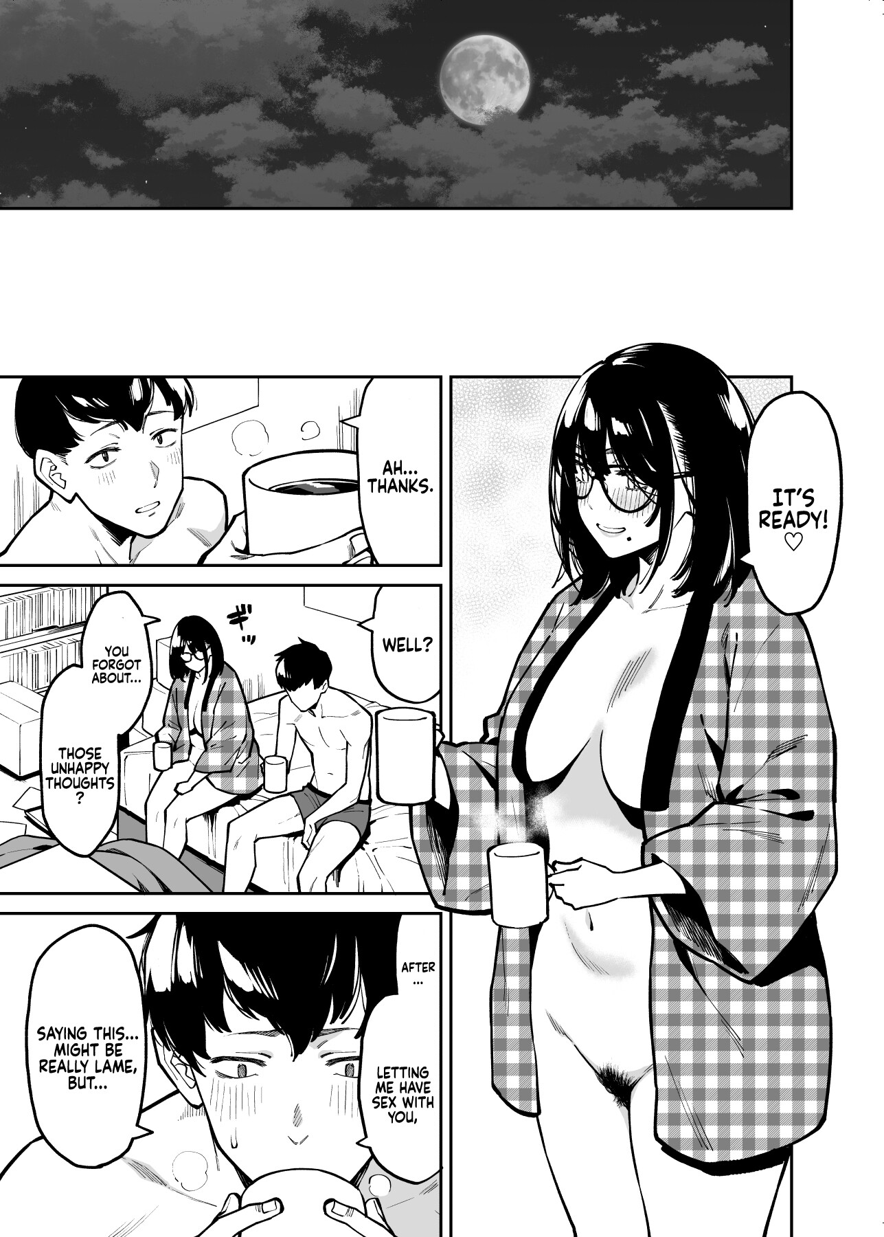 Hentai Manga Comic-Comforted by the Sloppy Girl Next Door-Read-49